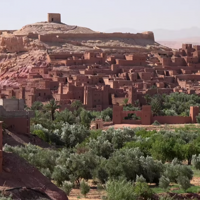 PhotoKasbah d'Ait Ben Haddou et Ouarzazate
