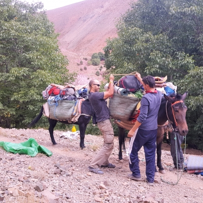 Photo De la vallée de l'Ourika à Imlil